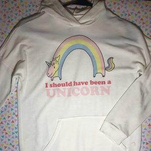 Cream long sleeve with hood